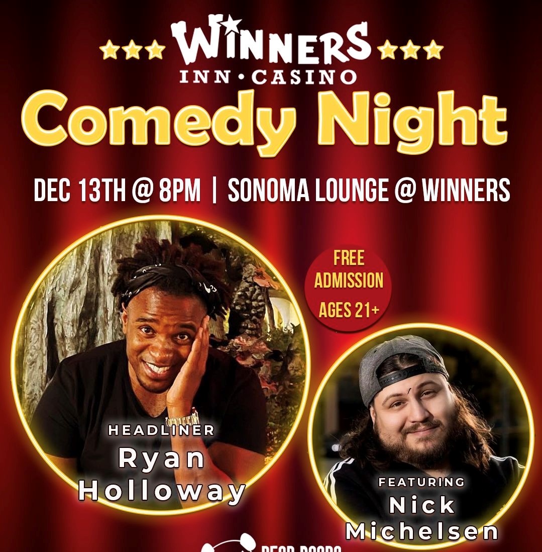 Featured Comedy in the Sonoma Lounge